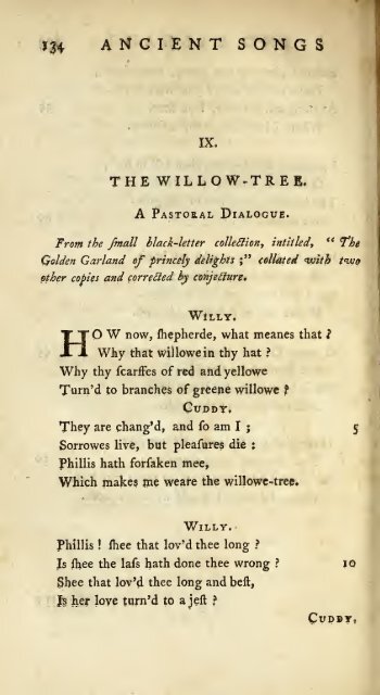 Reliques of ancient English poetry: consisting of old heroic ballads ...