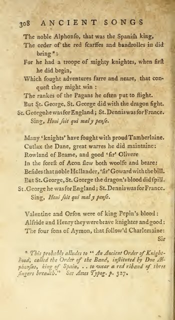 Reliques of ancient English poetry: consisting of old heroic ballads ...