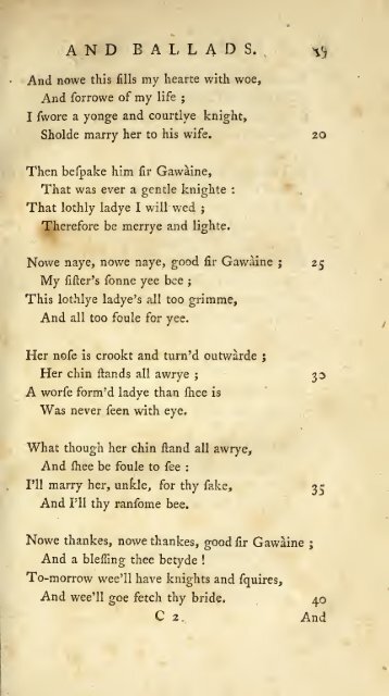 Reliques of ancient English poetry: consisting of old heroic ballads ...