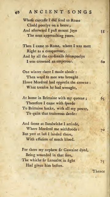 Reliques of ancient English poetry: consisting of old heroic ballads ...