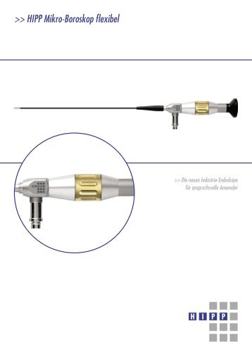 HIPP Mikro-Boroskop flexibel - HIPP ENDOSKOP SERVICE