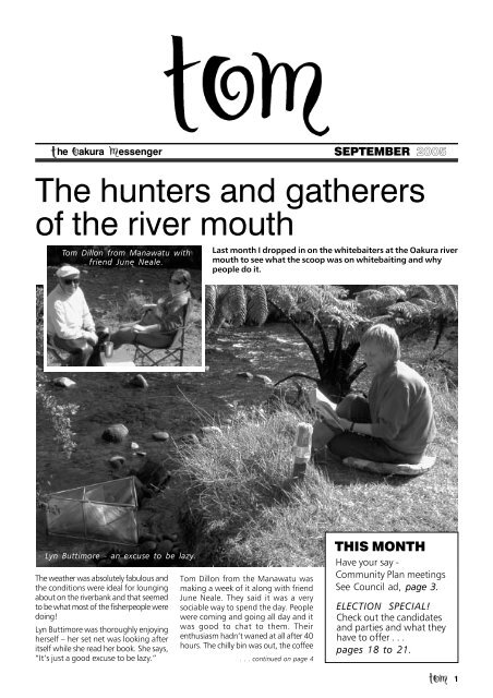 The hunters and gatherers of the river mouth - Local News For Local ...