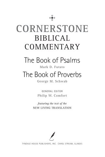 Cornerstone Biblical Commentary vol 7 - Tyndale House Publishers