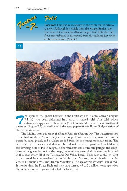 A Guide to the Geology of Catalina State - AZGS Document Repository