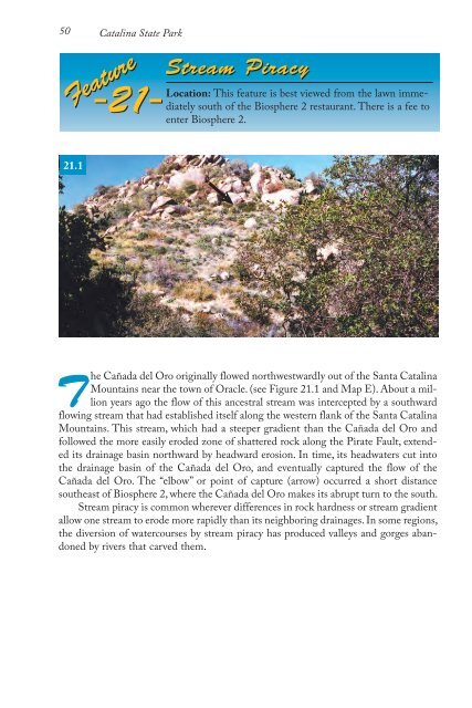 A Guide to the Geology of Catalina State - AZGS Document Repository