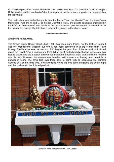 The Seaxe - Middlesex Heraldry Society
