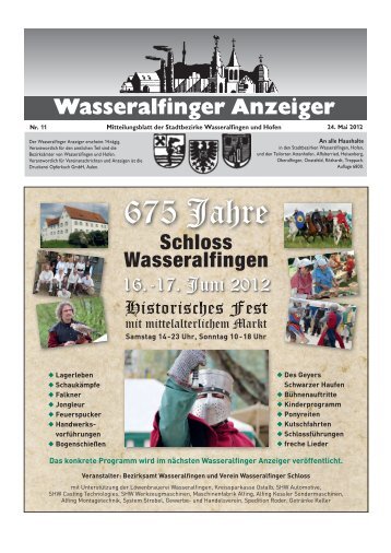 VERANSTALTUNGEN - Fachsenfeld