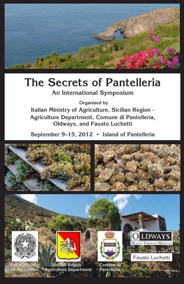 The Secrets of Pantelleria - Oldways