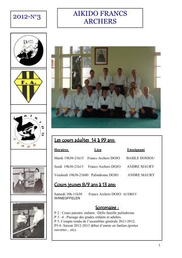 aikido-francs-archers-2012-03.pdf (4.89 Mo - Aïkido | Club de Laval