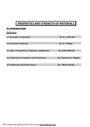 properties and strength of materials