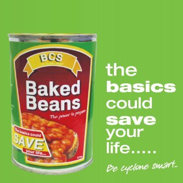 basics could save your life..... - Mackay Regional Council