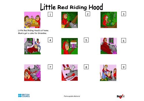 Little Red Riding Hood's at home. Mum's got a ... - TeachingEnglish