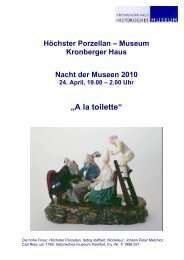 NDM Endprogramm2010 - Historisches Museum Frankfurt ...