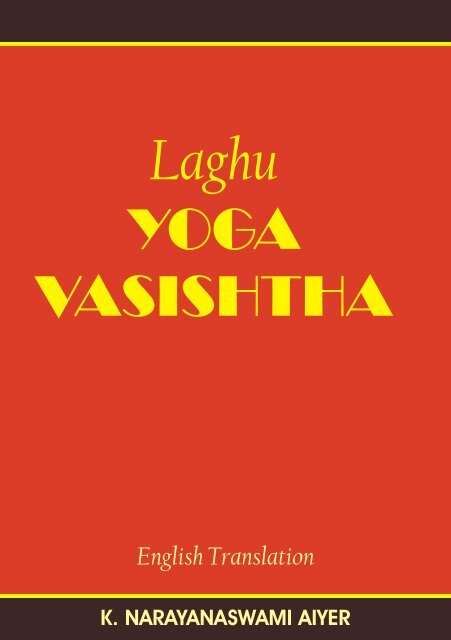 Laghu YOGA VASISHTHA - HolyBooks.com