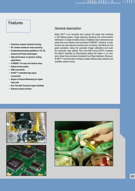 Inside discov Datalo For a s this lea Datalogic Automation