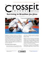 Surviving in Brazilian Jiu-Jitsu - CrossFit