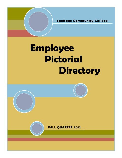 SCC Employee Pictorial Directory - Spokane Community College