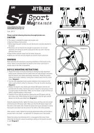 ascent bike trainer manual