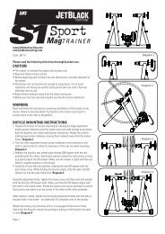 M1 Mag Trainer Instructions - JetBlack