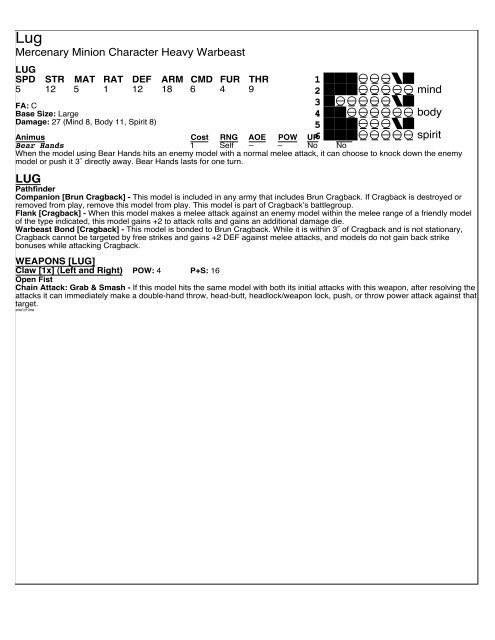 HORDES MKII Field Test Cards.pdf - Privateer Press