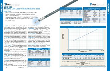 LMR-400 LMR-400 - Times Microwave Systems