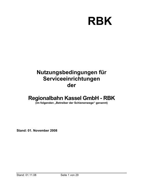 RBK - Hessische Landesbahn GmbH
