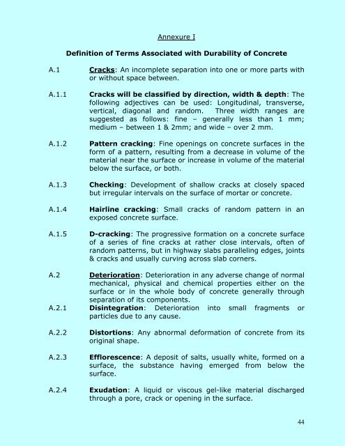 Guidelines for Safety Inspection of Dams - Central Water Commission