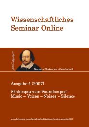(2007) - Shakespearean Soundscapes: Music – Voices
