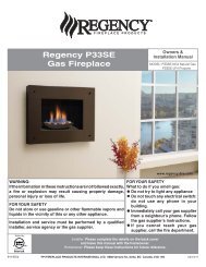 Sunrise™ P33SE - Regency Fireplace Products