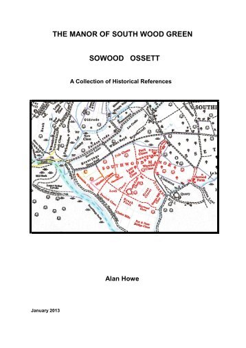 THE MANOR OF SOUTH WOOD GREEN SOWOOD OSSETT