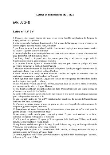 (AN, JJ 246) - Université Rennes 2