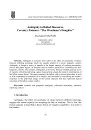 Ambiguity in Ballad Discourse. Coventry Patmore: “The Woodman's ...