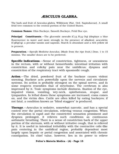 Individual Drugs. ABIES (Tsuga canadensis). - Southwest School of ...