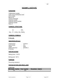 ISOAMYL ACETATE