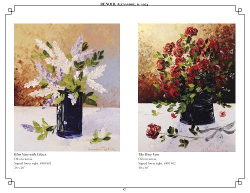 Two Generations of Renoir: Pierre-Auguste and ... - Galerie Michael