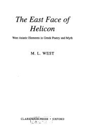 The East Face of Helicon