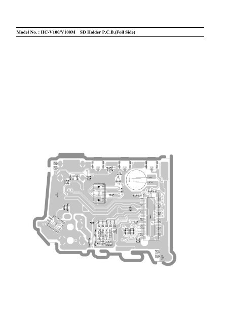 HC-V100PC HC-V100PU HC-V100EB HC-V100EC - Panasonic