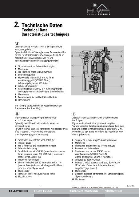 Montage-anleitung - HMS Umwelttechnik