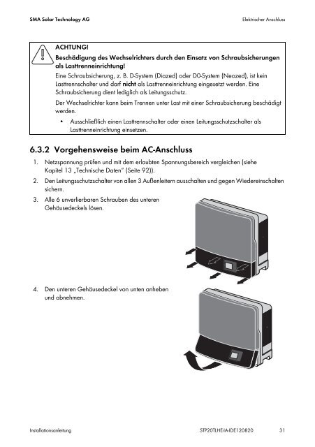 Installations-Anleitung - HMS Umwelttechnik