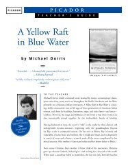 A Yellow Raft in Blue Water - Macmillan