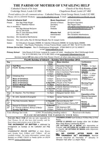 here - the Diocese of Leeds