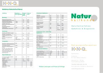 Naturheilkunde Flyer.FH10 - HNO Praxen