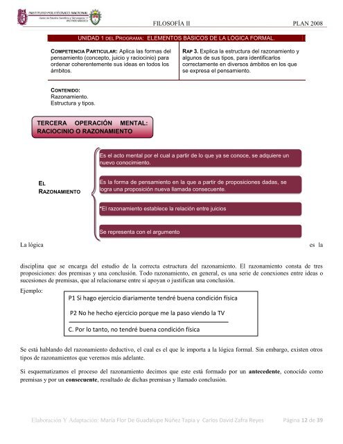 Filosofía II - CECyT 11