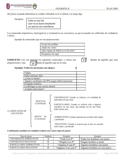 Filosofía II - CECyT 11