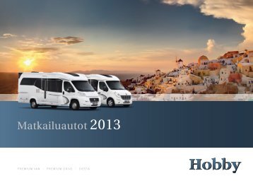 matkailuautot 2013 - Hobby Caravan