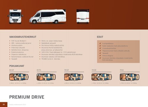 matkailuautot 2013 - Hobby Caravan