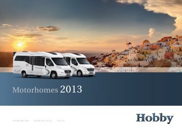 motorhomes 2013 - Hobby Caravan