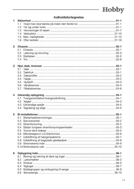 Einleitung WW dk - Hobby Caravan