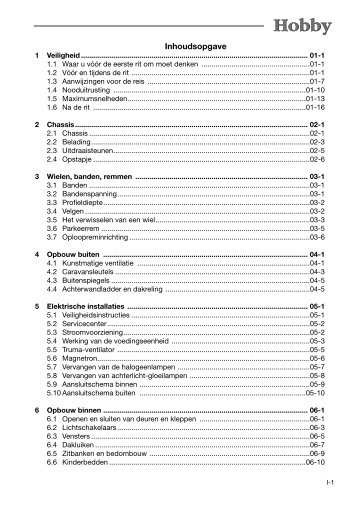 Einleitung WW nl - Hobby Caravan