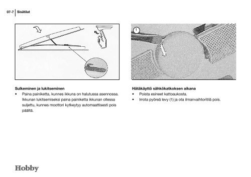 Turvallisuus - Hobby Caravan